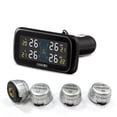thumbnail image 2 of U903Z-WF External Wireless TPMS Car Tire Pressure Monitoring System black, 2 of 5