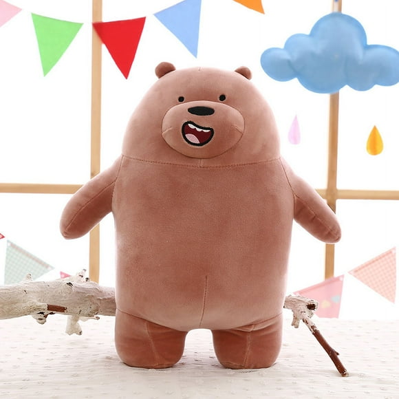 30cm Brown Kawaii Bears Plush Toy Cartoon Bear Stuffed Bear Doll Kids Love Birthday Gifts