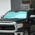 thumbnail image 5 of Front Window Sun Shade for Toyo-ta Tundra 2007-2021, Front Windshield Sunshade, Sun Visor Blocker, 5 of 9