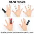 thumbnail image 5 of 6pcs Finger Splint, Trigger Finger Splint with Belt-in Aluminum Splint & Adjustment Tape Stick, Finger Brace to Recovery, Sports Injury, Finger Broken, Strained, Sprained, for Thumb, Index, Midd, 5 of 7
