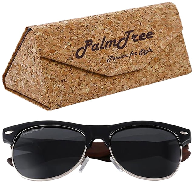 Lentes de Sol Polarizados Grand Tour Polarized Smoke Polarizado+UV400 Policarbonato Madera de Ébano