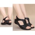thumbnail image 4 of Nuevos zapatos cómodos de suela blanda para madre, zapatos de mujer con tacón de cuña de talla grande Wmkox8yii sa3325, 4 of 9