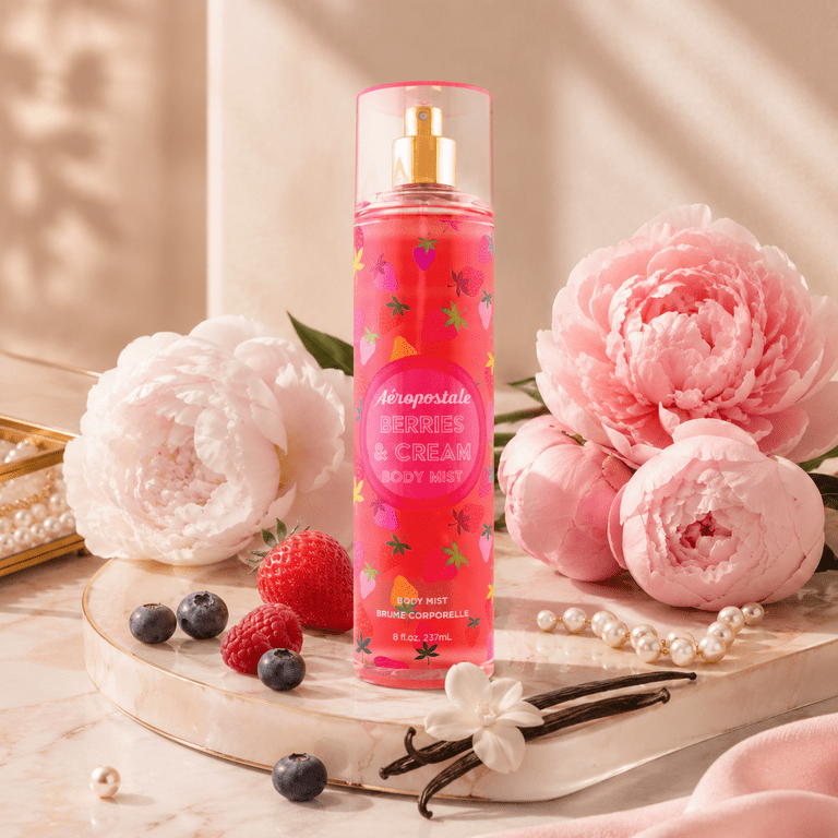 Aeropostale Berries & Cream Body Mist for Women, 8 oz photo 7