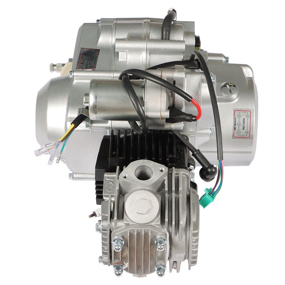 SEBLAFF 4 Stroke 125cc ATV Engine Motor 3-Speed Semi Auto w/Reverse For ATV Quad Go Kart