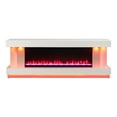 thumbnail image 3 of Furniture of America Turna I TV Stand for TV‘s up to 65" with Electric Fire Place, White, 3 of 21