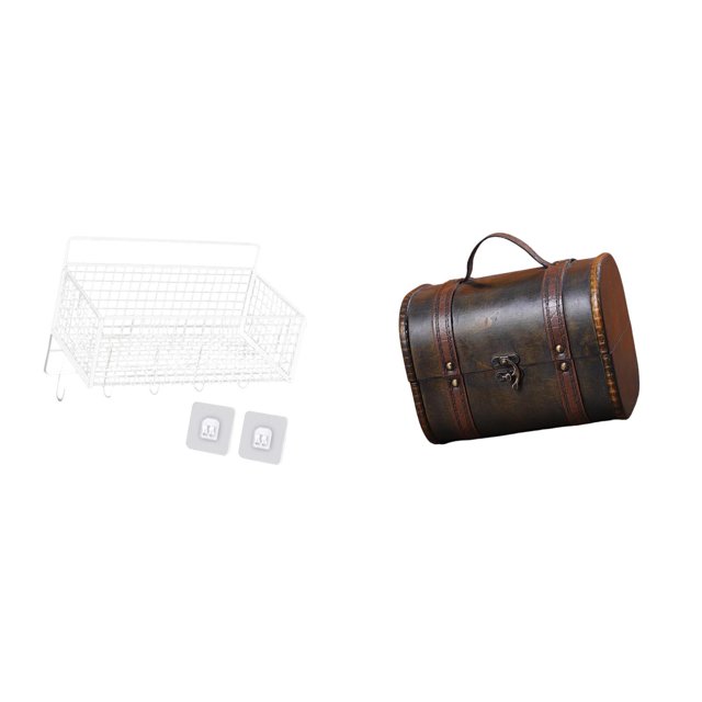 Cofre Organizador De Joyas De Madera Vintage, Caja De Almacenamiento Decorativa Para Anillos Y Bisutería De Cumpleaños.