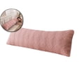 thumbnail image 1 of Dvruxg Extra Long Quilted Pillowcase 18x47 Inch Polyester Double Pillow Cover for Couples and Side Sleepers, 1 of 5