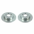 thumbnail image 2 of Power Stop Rear Pair of Drilled and Slotted Brake Rotors AR85197XPR, 2 of 3