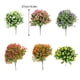 thumbnail image 5 of Matsuzay 10 unidades/juego de flores artificiales de bajo mantenimiento y larga duración para cualquier ocasión, plantas de apariencia Decoración del hogar naranja 1, 5 of 6