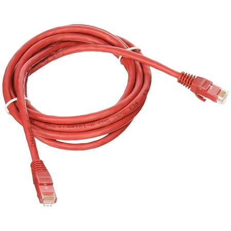 C2G/Cables to Go 27862 Cat6 Snagless Unshielded (UTP) Network Crossover Patch Cable, Red (7 Feet/2.13 Meters), Easily transfer files and data between two computers by.., By C2G/ Cables To (Best Way To Transfer Files From Computer To Computer)