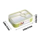 thumbnail image 3 of Fiambrera Apta para Microondas, Estilo Japonés, para Estudiantes, con Compartimentos de Gran Capacidad, Compatible con Cubiertos y con Compartimento Hermético para Ensalada., 3 of 6
