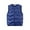Navy Blue, variant on Esaierr Kids Baby Boys Girls Warm Vest Toddler 2-10Y with Pockets Puffer Sleeveless Jacket Solid Color Waistcoats Winter Tops