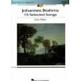thumbnail image 1 of Johannes Brahms: 15 Selected Songs: The Vocal Library - Low Voice, 1 of 3