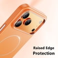 thumbnail image 6 of ELEHOLD Frosted Mag Safe Case For iPhone 17 Pro With 1PACK Camera Len Protector, Shockproof Slim Rugged Matte Fingerprint-Proof Cover ,White, 6 of 8