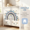 thumbnail image 6 of Unique Bargains 4 Sets Peel and Stick Wall Stickers Rainbow Dots Drops 23.6" x 15.7", 6 of 7