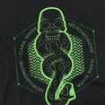 thumbnail image 2 of Harry Potter Morsmordre Dark Mark Icon Women's Crop Top T-Shirt, Black, Large, 2 of 5