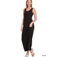 thumbnail image 3 of Sleeveless Flared Scoop Neck Maxi Dress, 3 of 5