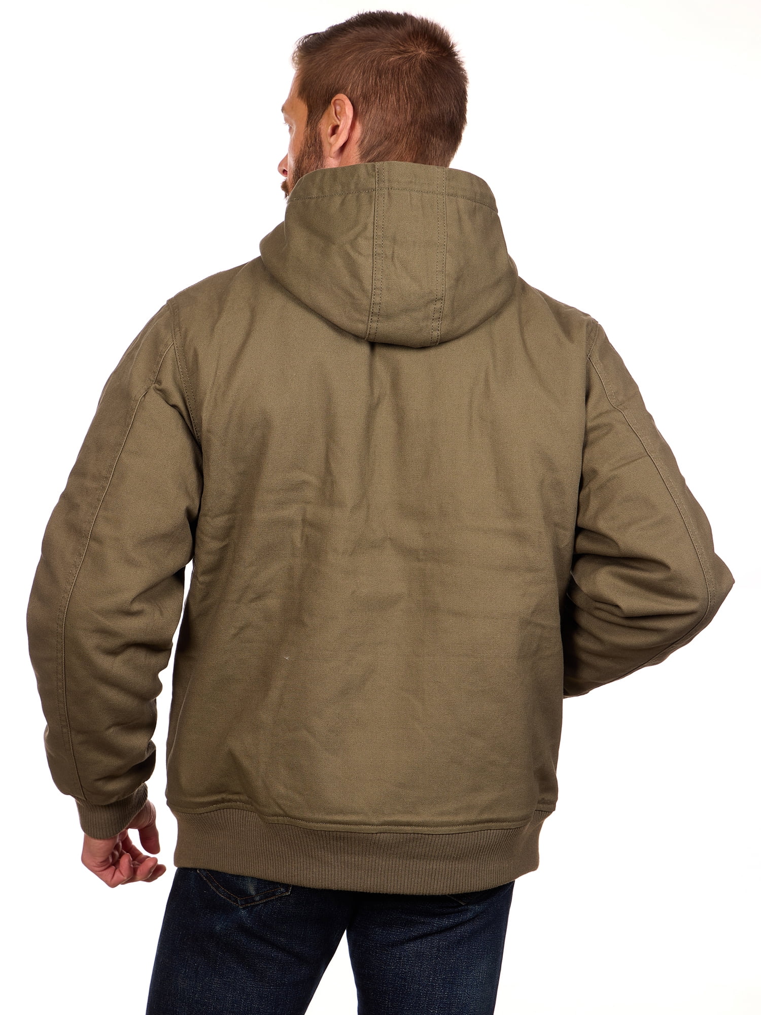 Bass Creek Outfitters Men's Duck Canvas Sherpa Lined Jacket, Sizes M-3XL