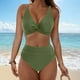 thumbnail image 3 of WILLBEST Trajes de Baño Mujer Completo Traje de Baño Tankini Para Mujer, Playa, Piscina, Cubierta, Bikini Ahuecado Con Pantalones Cortos de Baño, Traje de Baño Conservador de Dos Piezas, 3 of 5
