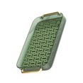 thumbnail image 1 of kurtrusly Drainage Drain Tray with Handles Non Slip for Party Table Living Room Green, 1 of 8