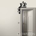 thumbnail image 2 of Glowneon Fairy Door Topper Metal Sign, Nursery Room Above Door Decor, 2 of 5