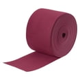thumbnail image 1 of Bandas elásticas Uxcell para coser 3 pulgadas 10 yardas carrete elástico rojo vino para pelucas, cinturillas, pantalones, 1 of 7
