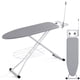 thumbnail image 1 of Kisfam Burro de Planchar Plegable y Resistente,Tabla de Planchar con Soporte para Plancha, Colgador y Arn&eacute;s de Silicona para Planchas, 7 Alturas Ajustables, Burro de Planchar de 90 x 30 CM, 1 of 7