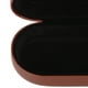 thumbnail image 3 of Estuche para anteojos Estuche rígido para anteojos Estuche para anteojos Bolsillo Protector de anteojos de sol portátil Se adapta a la mayoría de anteojos y gafas de sol Marrón, 3 of 6