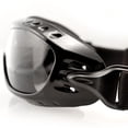 thumbnail image 2 of Bobster Night Hawk Unisex-Adult Street Motorcycle Goggles - Gloss Black/Smoke/One Size, 2 of 4