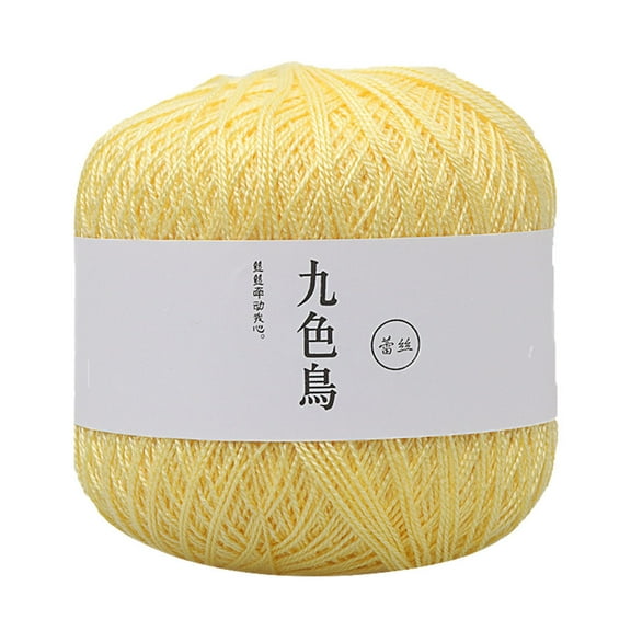 quanjun Holiday Decorations Specials Lace Thread Diy Woven Fine Cotton Thread Crochet Yarn 8th