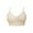 Beige, variant on Helii Sport Bras for Women High support No Underwire, Seamless Full Coverage V-Bralette Push Up Comforable Bras Coffee L
