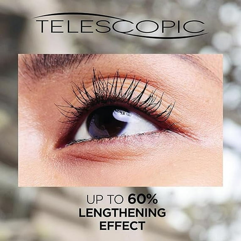 Telescopic Magnifies At The Base Of Lashes Mascara - No. Black