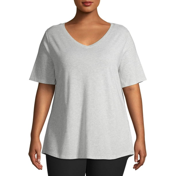 Terra & Sky - Terra & Sky Women's Plus Size Short Sleeve Everyday ...