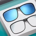 thumbnail image 3 of WEISIPU Unisex 8 Colors Clip On Sunglasse Flip up Glasses Polarized Driving Sunglasses, 3 of 5