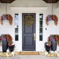thumbnail image 7 of Artificial Hanging Flowers for Outdoors Faux Plants for Spring Summer Decoration,4 Bundles UV Resistant Realistic Silk Violet Flowers Indoor Outside Garden Porch Patio Balcony Yard Farmhouse, 7 of 7
