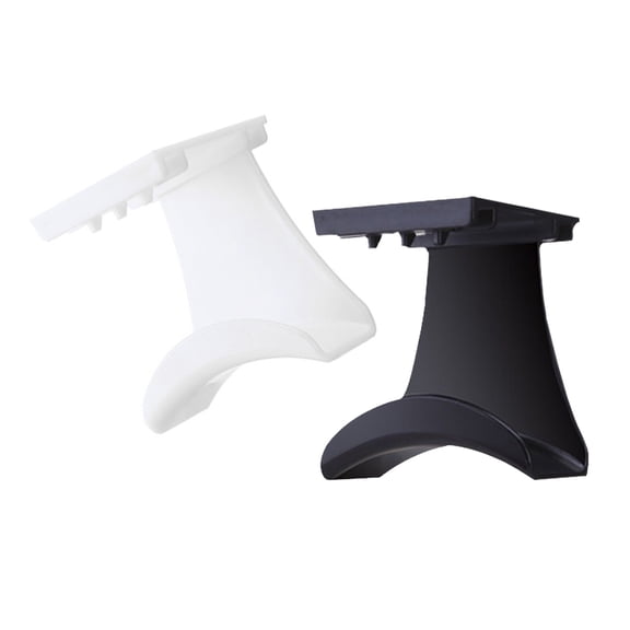 FRCOLOR 2 Pcs Headset Hangers Storage Racks Wall Mount Headphone under Desk Hook