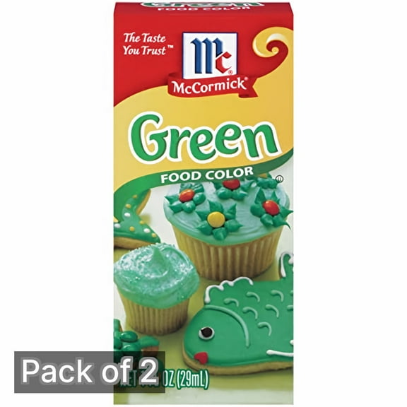 McCormick Green Food Color (Pack of 2)