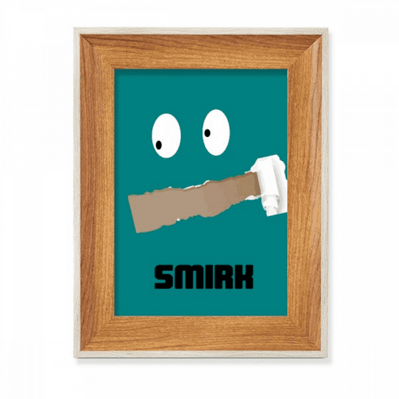Green Emotion Srk Stare Provoke Desktop Wooden Photo Frame Display Picture Art Painting Multiple Sets