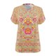 thumbnail image 4 of Camisetas Casuales de las Mujeres de Manga Corta de Cuello en V Oversized Camiseta Deportiva de Verano, Top Impreso Casual, 4 of 4