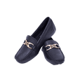 thumbnail image 1 of Chaussures Plates Confortables en Cuir Véritable pour Femmes par ENAAF Crsc7775blk, 1 of 5