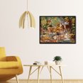 thumbnail image 4 of Kit de bordado completo Wdftyju Bosque Ciervos 11CT 3 hilos, 4 of 9