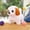 Brown◈100% refund and exchange service, variant on Aufmer Simulation Plush Electric Puppy Pet Toy Dog Can Walk And Call Toy Dog Children’s Gift✿Latest upgrade