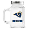thumbnail image 1 of St. Louis Rams Mason Jar Glass With Lid, 1 of 1