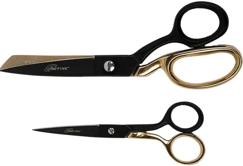 Tula Pink Black and Gold Scissor Set