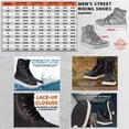 thumbnail image 3 of Milwaukee Leather MBM9002 Men's Black Leather Reinforced Street Biker Riding Shoes w/ Shift Protect Ankle Support 11, 3 of 10