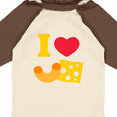 thumbnail image 4 of Inktastic I Heart Mac and Cheese Boys or Girls Long Sleeve Baby Bodysuit, 4 of 5