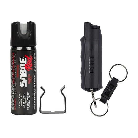 SABRE Red Pepper Spray and Pepper Gel Home and Away Kit, 2 Count, 1 in x 1 in x 3.5 in
