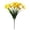 Yellow, variant on 10 Bundles Artificial Flowers for Home Décor, No Fade Flowers for Decoration, Hanging Planters Indoor Outside Garden Porch, for Window Box Spring Use