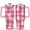 Pink Checkered White, variant on Pine Leaf Deer Red Fruit 40 Oz Tumbler with Handle Lid and Straw Stainless Steel Double Walled Vacuum Insulated Cup Merry Christmas Gifts Tumbler for Women Men Friends Outdoor Indoor