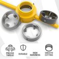 thumbnail image 4 of 1PCS Plastic Pipe Thread Die Kit, of Water Pipe Die Plastic Pipe Die Tap Wrench Set, PVC Pipe Threader Plumbing Tool, 4 of 6